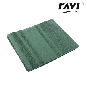 Ręcznik kąpielowy ADELAIDE 50x90cm ciemny zielony RAVI